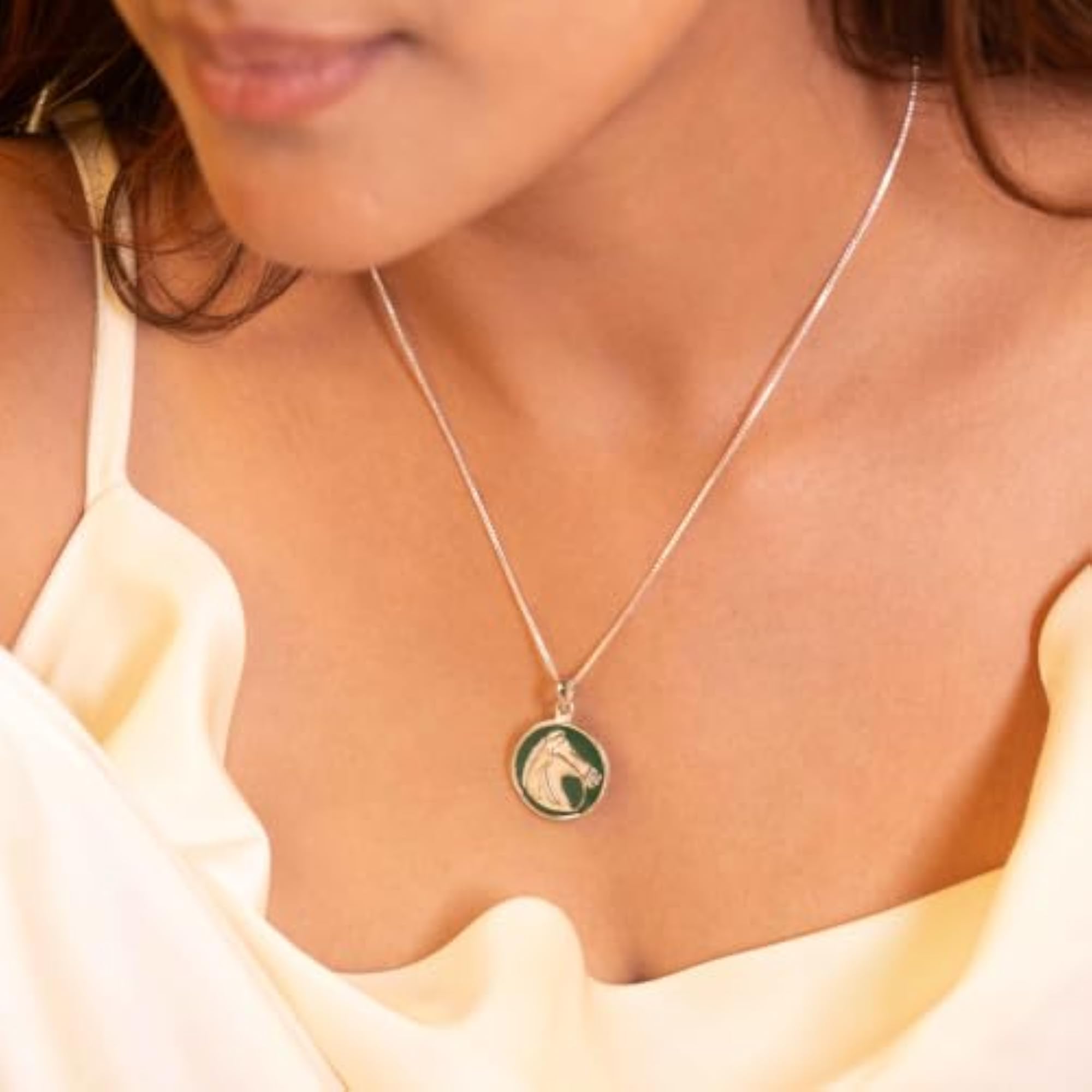 Women's 925 Imperial Stallion Necklace, Gift Idea