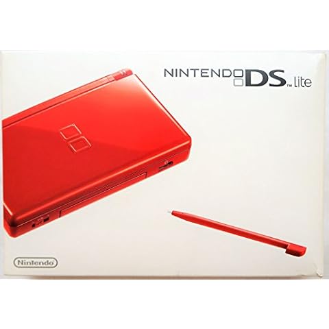 Nintendo DS Lite Handheld Console in Red Cover