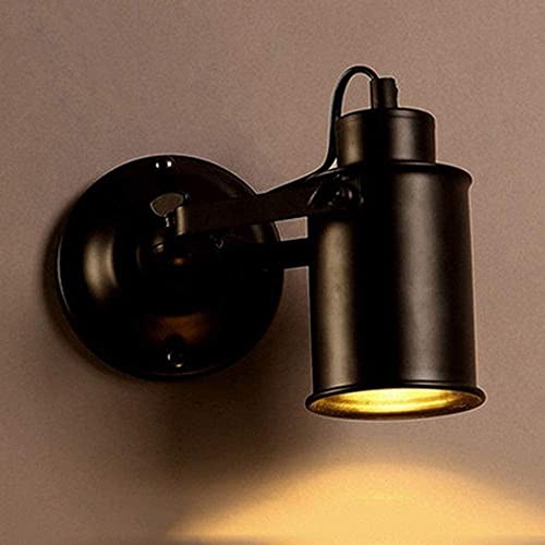 Aplique de pared vintage E27 de hierro que soluciona la falta de luz en tu dormitorio