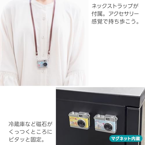 ケンコー(Kenko) デジタルトイカメラ サンリオキャラクターズ SWEETS ハンギョドン 131万画素 写真・動画撮機能 microSDカードスロット 481097
