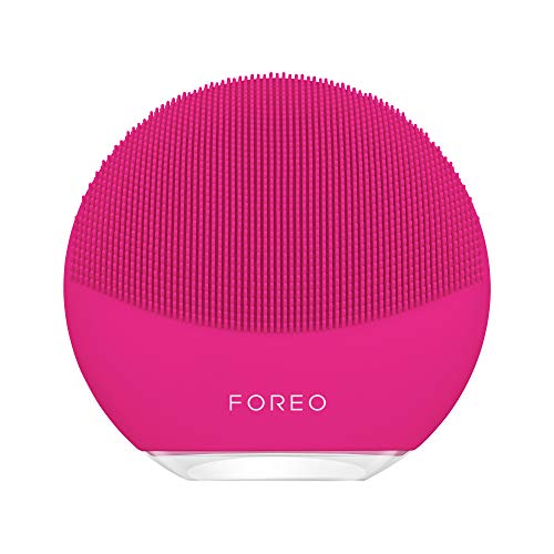 FOREO Luna Mini 3 Slimme Elektrische Gezichtsreiniger voor Alle Huidtypen, Fuchsia