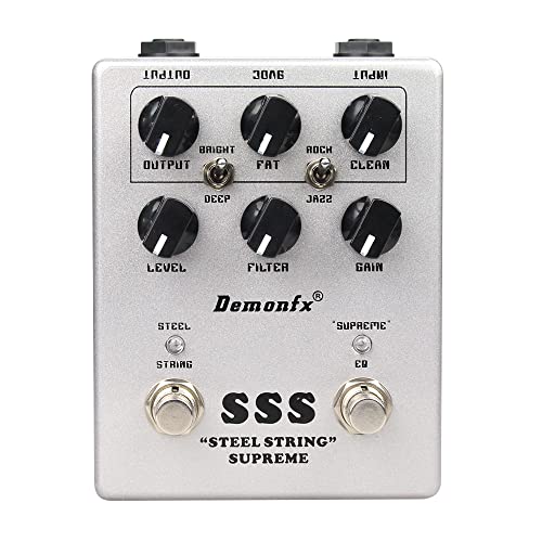 Demonfx SSS STEEL STRING SUPREME/OVER DRIVE PREAMP I[o[hCu vAv M^[ GtFN^[