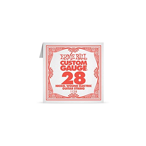 yKiz ERNIE BALL 1128 M^[ o (.028) NICKEL WOUND STRING SINGLE jbPEEhEXgO