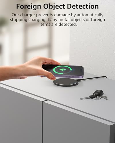Tozo W1021 2024 Upgraded Wireless Charger 15W Max Fast Wireless Charging Pad Compatible thumb #5