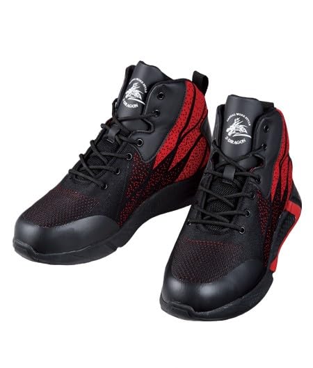 Z-DRAGON】 S7213 セーフティシューズレッド26.0cm - 製品詳細