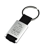 Schlüsselanhänger mit Band und Gravur Vater & Sohn - nicht immer einer Meinung, aber immer ein herz und eine Seele