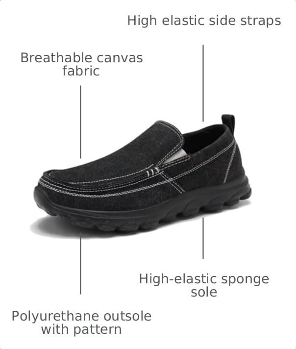 Image of Cheval Men Casual Slip On Loafers, Mens Comfortable Moccasin Shoes for Walking and Driving, Soft Daily Sneaker, Mocasines para Hombre