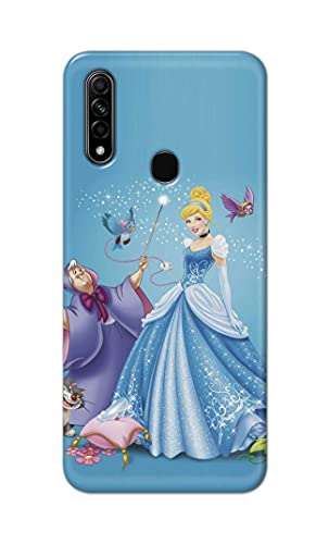 Image of Famous Cartoon Lady Character Hard Back Case Cover for Oppo A31 (2020) / Oppo A8 Back Cover -(J5) VNS2224