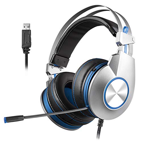 Earphones Light Control E-Sports Game Stereo Headset 7.1-Channel Headphones with Microphone Surround Sound Earphones Earbud Headphones - Afbeelding 4