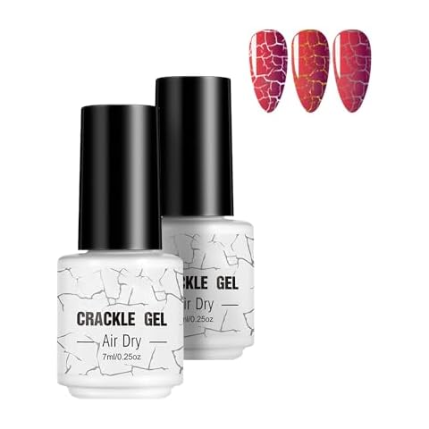 Caedelfly 3D Crackle Nail Gel Polish Cover