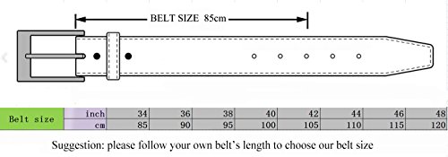 LUCHENGYI Cintura uomo vera pelle Made in Italy