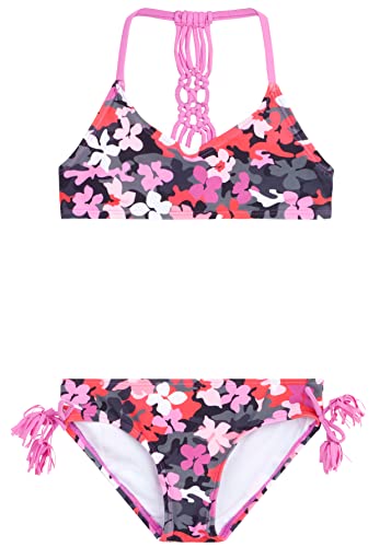 Image of Kanu Surf Girls' Willow V-Neck Bikini Beach Sport 2-Piece Swimsuits