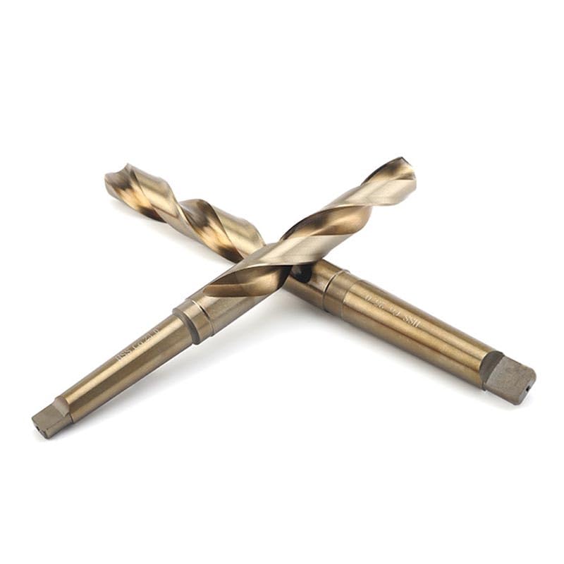 1Pc HSS-Co Punta Da Trapano Elicoidale Con Codolo Conico Morse Al 5% 6-60mm M35 Strumento for Fori Di Perforazione In Acciaio Ad Alta Velocità for Metallo In Acciaio Inossidabile(36.5mm)