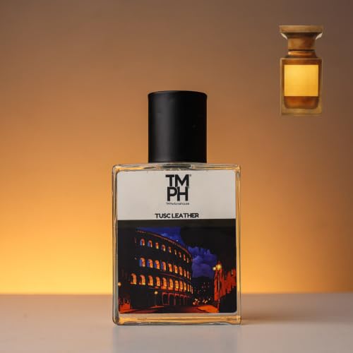 Image of TMPerfumehouse Tusc Leather EDP for Men & Women | Rich, Smoky & Long Lasting Perfume Spray | Leather, Fruity & Sweet Fragrance | Luxury Gift for Him & Her | TMPH | 20ml