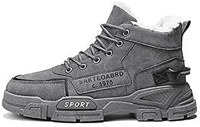 スノーシューズ メンズ 防寒靴 ウィンターブーツ アウトドア レッキング シューズ カジュアルシューズ 柔らかい 滑り止め 保暖 裏起毛 履き心地 冬用 雪靴 ボア 通勤 好評 通学