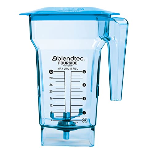 Blendtec 75oz FourSide Jar Blue