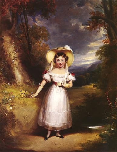 Toile Décor Art Mural La princesse Victoriaese de Stephen Catterson Smith 60x90cm