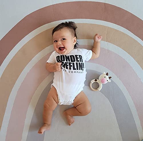 Ink Trendz Dunder Mifflin Inc. Paper Company Funny The Office Merchandise Baby One-Piece Bodysuit2