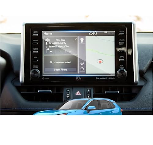 Protecteur d'écran GPS pour Toyota RAV4 7 Pouces - Verre Trempé 9HD de Navigation 2019-2022