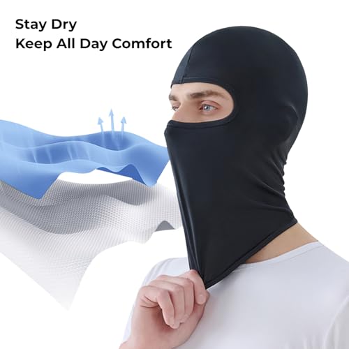 Image of Balaclava Ski Mask Summer Cooling Face Cover Lightweight Shiesty Mask for Men Women UV Protector Unisex Motorcycle