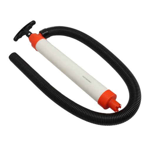 Bomba de Achique Manual con Manguera, Bomba de Agua Manual Portátil para Barcos, Canoa, Kayak, Potente Capacidad de Bombeo, Adecuada para Yates, Barcos, Barcos de Pesca, Kayaks,