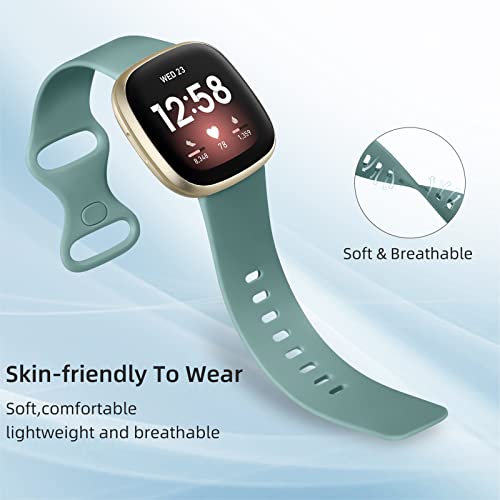 Oielai Compatible for Fitbit Versa 4/Fitbit Versa 3/Fitbit Sense 2/Fitbit Sense Strap - Image 2