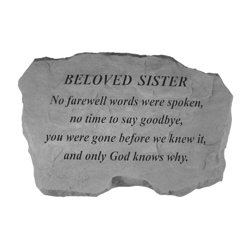 Kay Berry Inc Beloved Sister-No Farewell Wordsâ€¦, Multi Color