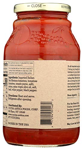 Cucina Antica, Sauce Pasta Nonnas Recipe, 25 Ounce