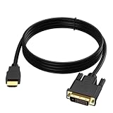 Digitalkey Vention Câble HDMI DVI (24 + 1) Haute qualité jusqu'à 1080P avec connecteurs plaqués or (1 mètre)