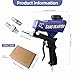JASEVEN New Portable Anti-slip Handheld Sand Gun Blaster Air Compressor Speed Sand Blasting 1/4 inches, Thickened Galvanized Nozzle for Rust, Oil, and Impurities Removal, Blue