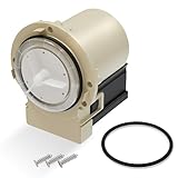 Ultra Durable 8181684 Washer Drain Pump Kit Replacement by Blue Stars - Exact Fit for Whirlpool Kenmore Kitchen Aid washers - Replaces 280187 8182819 8182821 AP3953640