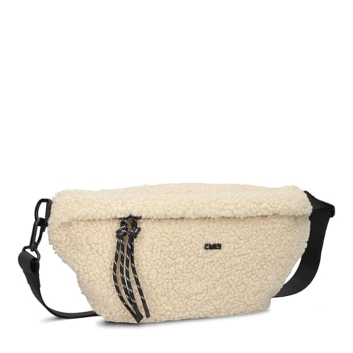 Bolso bandolera zwei Teddy TEDH80 Limited Hip Bag en color crema