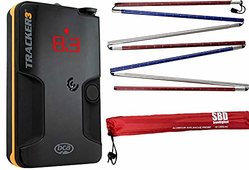 BCA Tracker 3 Avalanche Beacon + SBD 10 Foot American Probe