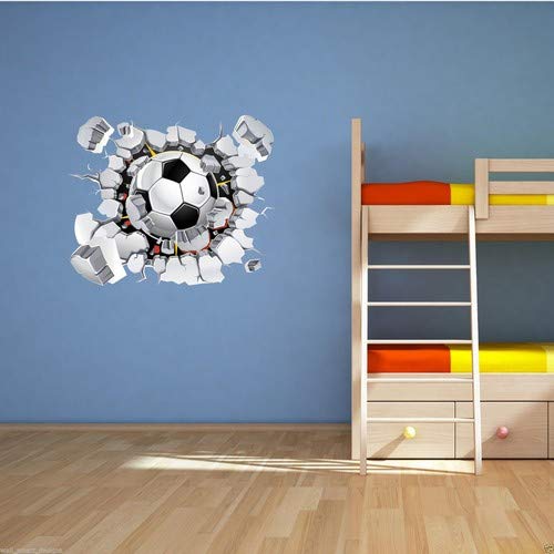 Wall Smart Designs Calcio Adesivo Muro a Colori da...