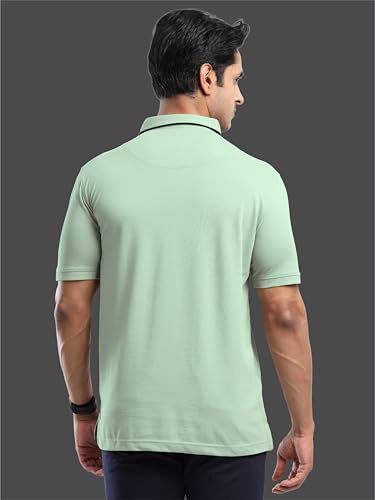 Image of STELLERS Men's Premium Softberry Pique Polo T-Shirt | Feather Touch Feel |Regular Fit| Odour Resistant| Anti-Static| Wrinkle Free | Quick Dry | Stretchable | Lightweight | Sweat-Proof