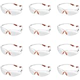 TMBMLPP Clear Safety Glasses, 12 pcs Eye Protection Glasses, Work Glasses Safety, Lab Goggles, Protective Glasses, Eye Protection, Safety Glasses,for Work, Construction, Laboratory,Anti Dust,Chemistry - Image 8
