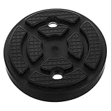 ZUNOXAZ Tampon Levage Caoutchouc pour Colonne Levage Voiture Coussin Support Cric Robuste Compatible Deux-poteaux Installation Facile
