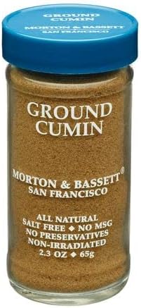 Morton & Bassett Ground Cumin 2.3 Ounce Jar