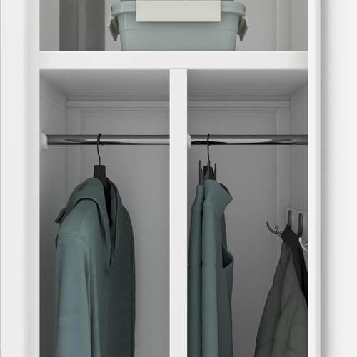 Jan Nowak Spindschrank Umkleideschrank Metall 2 Abteile 180x80x50 cm – Ansicht 6