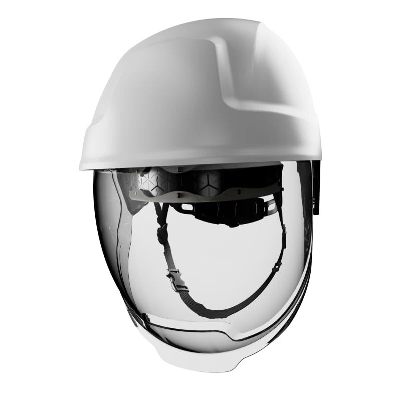 Skytec E-Pro Schutzhelm gegen elektrische Lichtbögen, Klasse 1, mit versenkbarem Visier, PC/ABS, für Elektriker