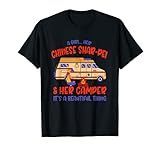 Cantonese Shar-Pei Dog Lover Camping Outdoor