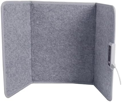 Infrared Desk Heater 51x100cm Heating Panel 165W Stand Heater for Office Desk Workplace Temperature up to 65°C foldable heating wall