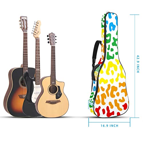 Housse imperméable pour guitare acoustique avec double bandoulière et poche Motif chien mignon Blanc, Multicolore 03… - Les Beatles, Paul McCartney, John Lennon, RIngo Starr, George Harrison Housse imperméable pour guitare acoustique avec double bandoulière et poche Motif chien mignon Blanc, Multicolore 03… – Image 6