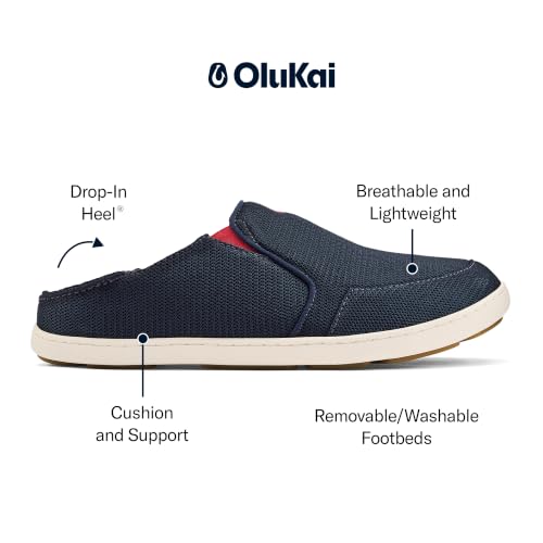 Image of OLUKAI Nohea Mesh Men's Slip On Sneakers, Lightweight & Breathable Shoes for Everyday Wear, All-Weather & Enhanced Traction
