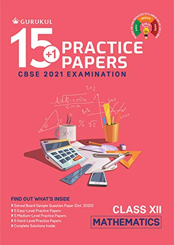 15 1 Practice Papers Mathematics Cbse Class 12 For 21 Examination Sample Papers Ebook Books Gurukul Amazon In Kindle Store