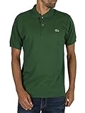 polo ralph lauren xxl Knopfleiste mit 2 Knöpfen Lacoste Herren Poloshirt L1212, Grün (Vert), XXL