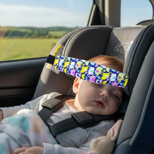2PCS Soporte de cabeza para bebé cochecito y asiento miniatura 6