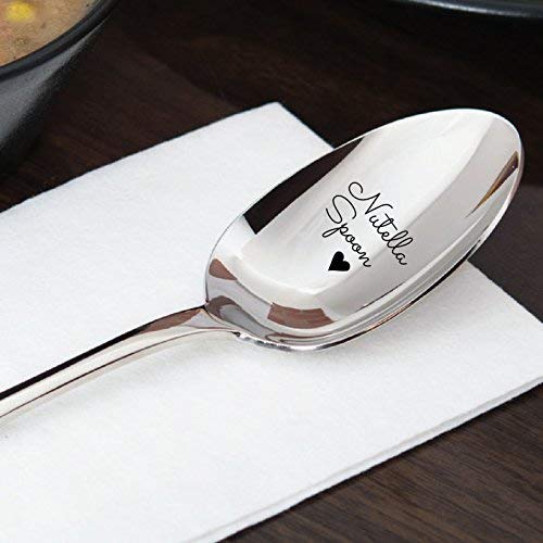 Nutella Lover- Nutella Spoon. Great Gift For The Nutella Lover | Gift Under 10 | Engraved # A20 #TOP1