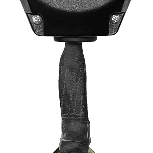 Image of Peakworks Fall Protection Self Retracting Lifeline (SRL) with Webbing, Snap Hook, 18 ft. Length, Green, V845423018