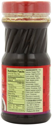 CJ Korean BBQ Sauce - Bulgogi, 29.63-Ounce Bottles (Pack of 4) - Thumbnail 7
